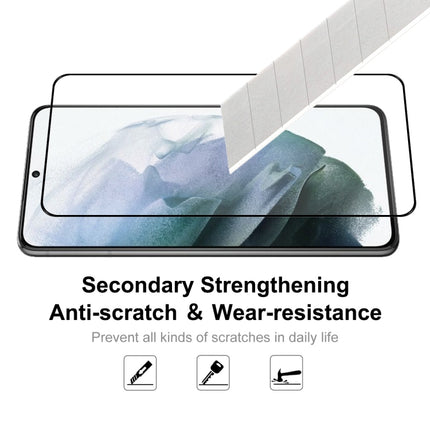 For Samsung Galaxy S22+ 5G 5pcs ENKAY Ultra-thin 0.2mm Full Glue Coverage Tempered Glass Protector-garmade.com