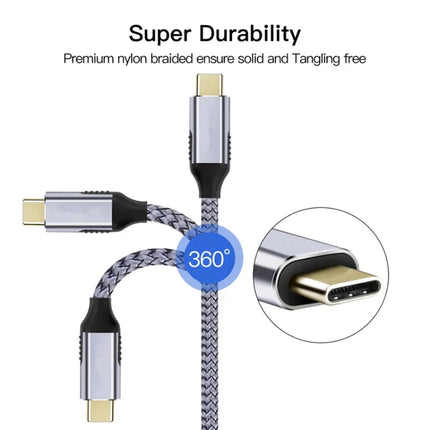 2m 100W 4K 60Hz Type-C to Type-C Fast Charging Cable-garmade.com