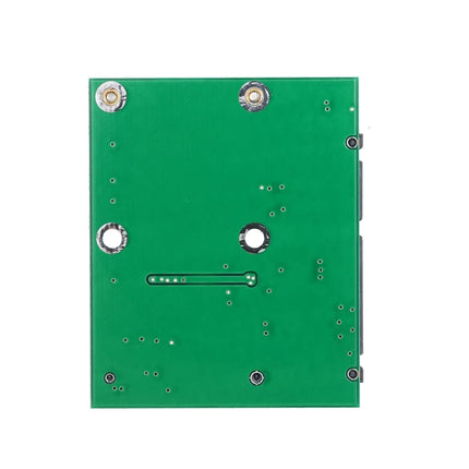 Half-Height mSATA Mini PCI-e SSD to 2.5in SATA3 Converter Adapter Card-garmade.com