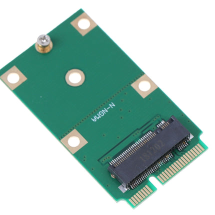 Mini PCI-E M.2 NGFF 30mm 42mm SSD to 52Pin mSATA Adapter Card-garmade.com