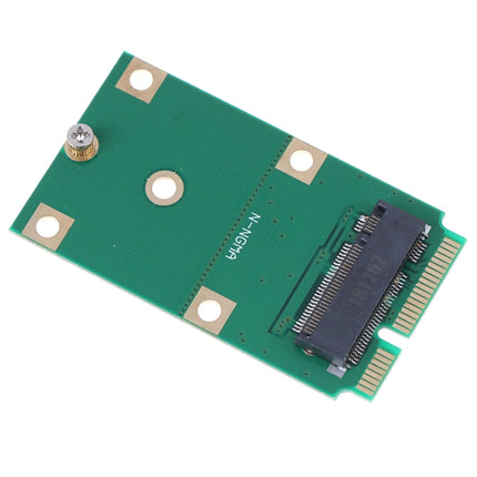 Mini PCI-E M.2 NGFF 30mm 42mm SSD to 52Pin mSATA Adapter Card-garmade.com