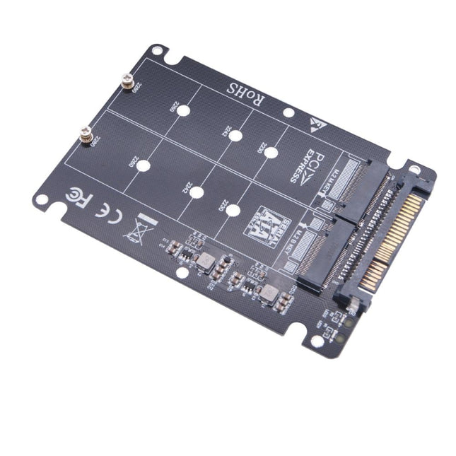 2 Ports NGFF M.2 NVME to U.2 SFF-8639 Adapter Card-garmade.com