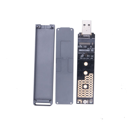 NVME M.2 SSD Enclosure, Support 2230/2242/2260/2280 M.2 SSD-garmade.com