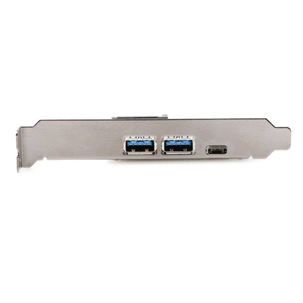 USB 3.1 Type-C PCIe to Type-C and Type A 3.0 Expansion Card USB PCI Express Riser Card-garmade.com