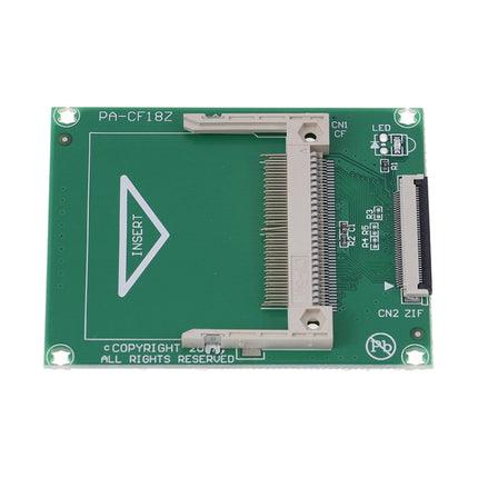 1.8 Inch 50 Pin Compact Flash CF Memory Card to ZIF/CE SSD HDD Adapter Card-garmade.com