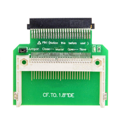 CF Memory Compact Flash Card to 50 Pin 1.8 inch Ide Hard Drive SSD Adapter-garmade.com