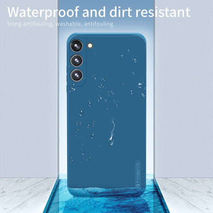 For Samsung Galaxy S22 5G PINWUYO Liquid Silicone TPU Phone Case(Blue)-garmade.com