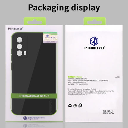 For Samsung Galaxy S22 5G PINWUYO Liquid Silicone TPU Phone Case(Green)-garmade.com