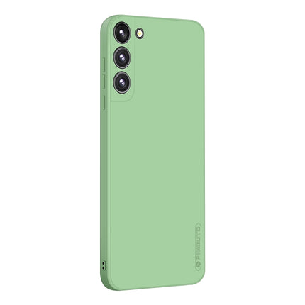 For Samsung Galaxy S22+ 5G PINWUYO Liquid Silicone TPU Phone Case(Green)-garmade.com