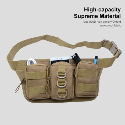 JUNSUNMAY J010 2L Waterproof Outdoor Sports Multifunction Waist Bag(Army Green)-garmade.com