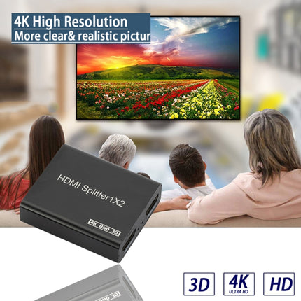 4K HDMI Splitter 1 in 2 Out (4K @ 60Hz) for Dual Monitors-garmade.com