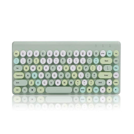 QW02 Wireless Keyboard Mouse Set(Blue)-garmade.com