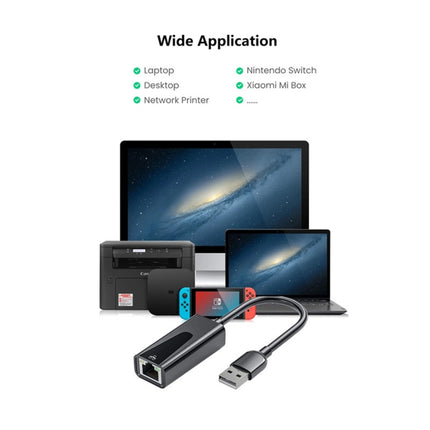 1000Mbps RJ45 Network Card USB Ethernet Adapter, port:USB 3.0-garmade.com