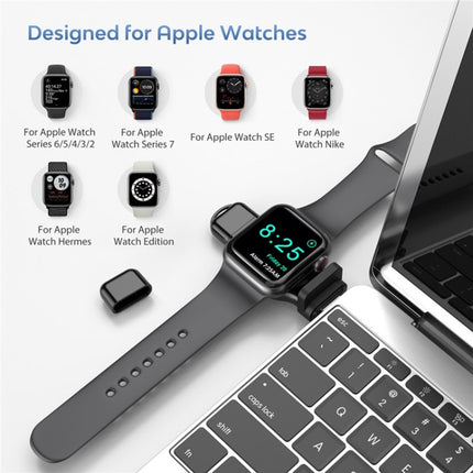 A05 2 in 1 Type C / USB-C to USB-A Magnetic Quick Wireless Charger for Apple Watch-garmade.com
