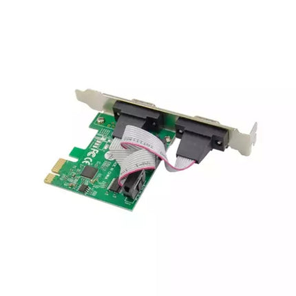 ST316 2 Ports RS232 To PCIE Converter Card AX99100 Chipset-garmade.com