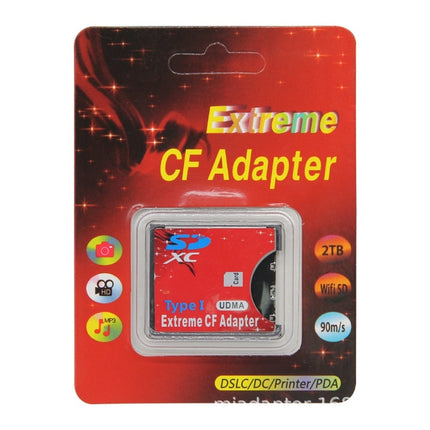 SD to CF Compact Flash Memory Card Adapter-garmade.com
