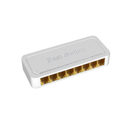 8 Port 10/100/1000Mbps MINI Ethernet Desktop Switch-garmade.com