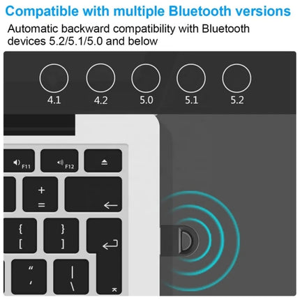B-001 Mini Bluetooth 5.3 Adapter Transmitter Receiver Wireless USB Dongle Adapter-garmade.com