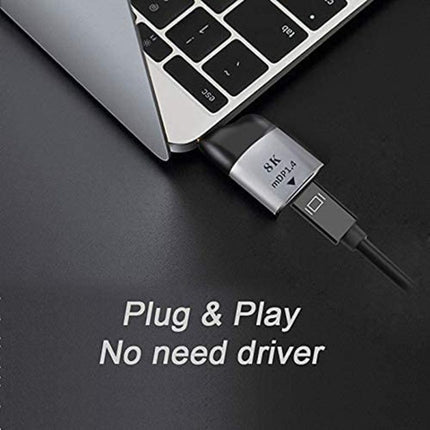 USB C to Mini DisplayPort Adapter 4K 60hz for Tablet Phone Laptop-garmade.com