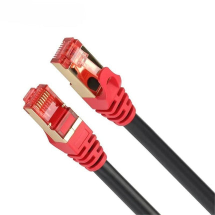 Gold Plated Head CAT7 High Speed 10Gbps Ethernet RJ45 Network LAN Cable (10m)-garmade.com