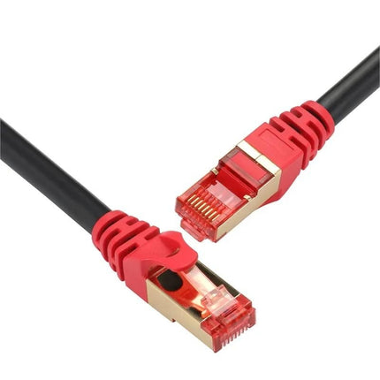Gold Plated Head CAT7 High Speed 10Gbps Ethernet RJ45 Network LAN Cable (10m)-garmade.com