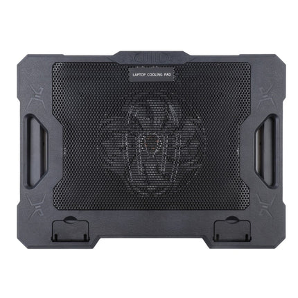 S100 One Fan Adjustable Height Dual USB Ports Laptop Cooling Pad-garmade.com