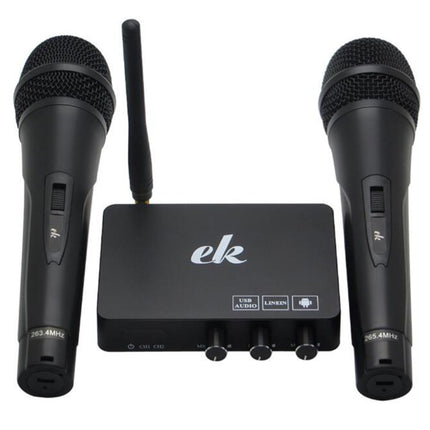 Home TV Network Karaoke Singing Equipment Set Sound Card Wireless Microphone Computer Karaoke KTV Set-top Box-garmade.com