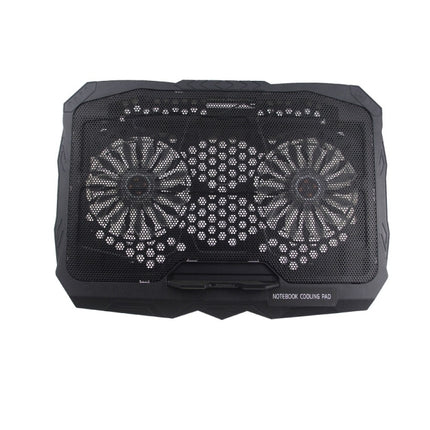 X2 Two Fans USB Laptop Cooling Pad Gaming Stand-garmade.com