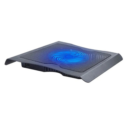 883 Game Work Laptop Router Heat Dissipation Stand with LED Light Fan-garmade.com
