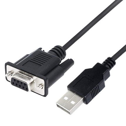 JUNSUNMAY 6 Feet RS232 DB9 Female to USB 2.0 Cable Only Use for Programmable Logic Controller-garmade.com