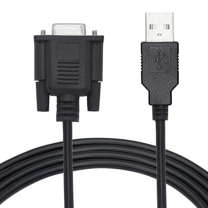 JUNSUNMAY 6 Feet RS232 DB9 Female to USB 2.0 Cable Only Use for Programmable Logic Controller-garmade.com