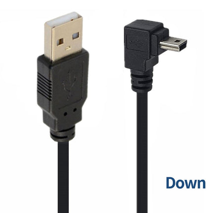 JUNSUNMAY 5 Feet USB A 2.0 to Mini B 5 Pin Charger Cable Cord, Length: 1.5m(Down)-garmade.com