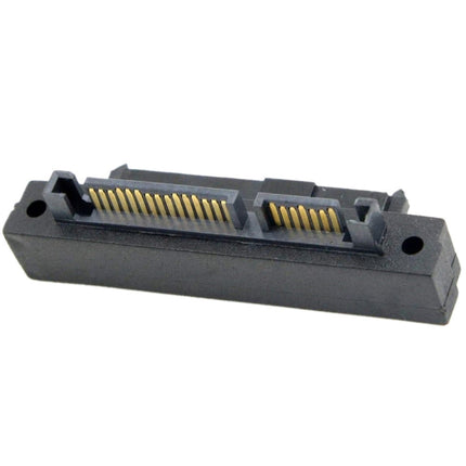JUNSUNMAY SAS 22 Pin to 7 Pin + 15 Pin SATA Hard Disk Drive Raid Adapter-garmade.com