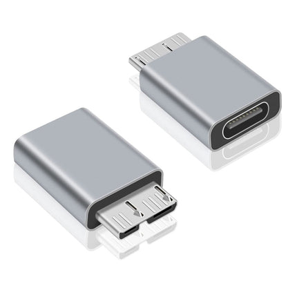 2 PCS JUNSUNMAY USB-C / Type-C Female to Male USB 3.0 Micro B Adapter Converter-garmade.com