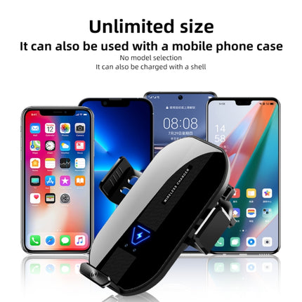 A9 Car 15W Fast Charging Magnetic Auto Sensitive QI Wireless Charger-garmade.com