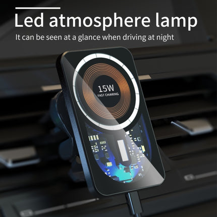 T11 Car Air Vent Mount Magnetic Wireless Charger-garmade.com