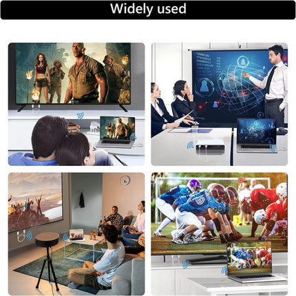 Wireless HDMI Transmitter and Receiver Kit, HDMI Wireless Extender Adapter, 1080P 60fps Video Audio Projecting for PC, Laptop, Camera to HDTV/Projector-garmade.com