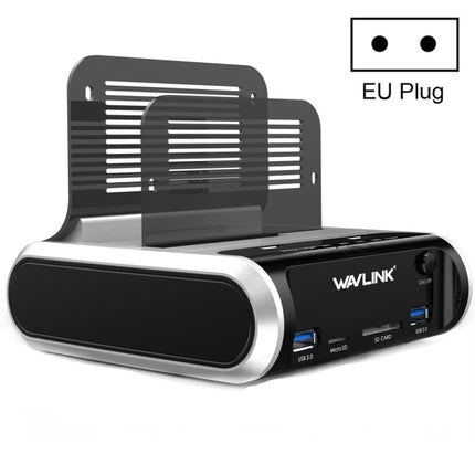 Wavlink ST336A SSD HDD Fast Offline Clone SATA USB 3.0 External Hard Drive Case(EU Plug)-garmade.com