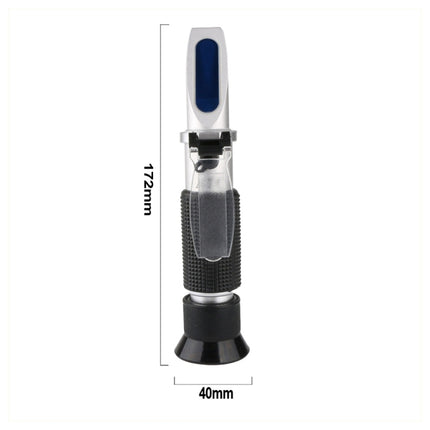 RZ120 Genuine Refractometer Beer Brix Wort Sugar Alcohol Specific Gravity Handheld Tool Hydrometer-garmade.com