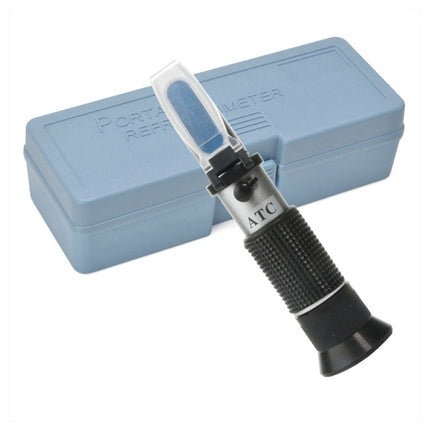 Alcohol Refractometer Sugar Grape Wine Concentration 0~25% Alcohol 0~40% Brix Tester Meter ATC Handheld Tool RZ121-garmade.com