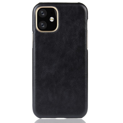 Shockproof Litchi Texture PC + PU Case For Apple iPhone 11 Pro(Black)-garmade.com