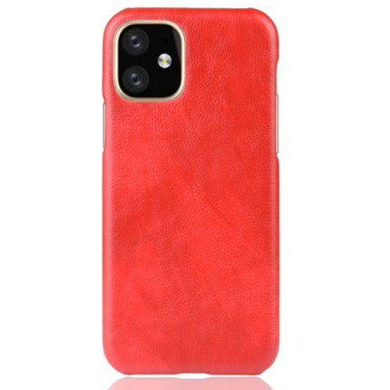 Shockproof Litchi Texture PC + PU Case For Apple iPhone 11 Pro(Red)-garmade.com