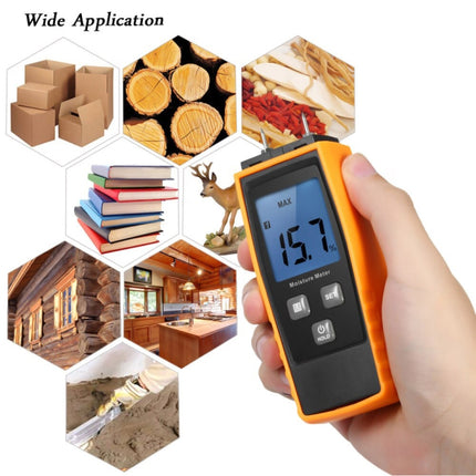 RZ660 Professional Wood Moisture Humidity Meter Digital Tester-garmade.com