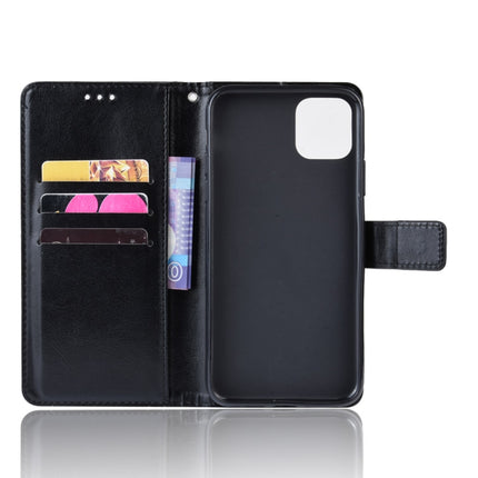 Retro Crazy Horse Texture Horizontal Flip Leather Case for iPhone 11 Pro 5.8 inch, with Holder & Card Slots & Photo Frame(Black)-garmade.com