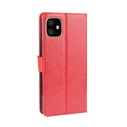 Retro Crazy Horse Texture Horizontal Flip Leather Case for iPhone 11 Pro 5.8 inch, with Holder & Card Slots & Photo Frame(Red)-garmade.com