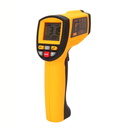 GM1150A 50:1 Infrared Thermometer -18~1150 Degrees Celsius LCD Digital Temperature Meter Industrial Pyrometer 0.1~1EM Adjustable-garmade.com