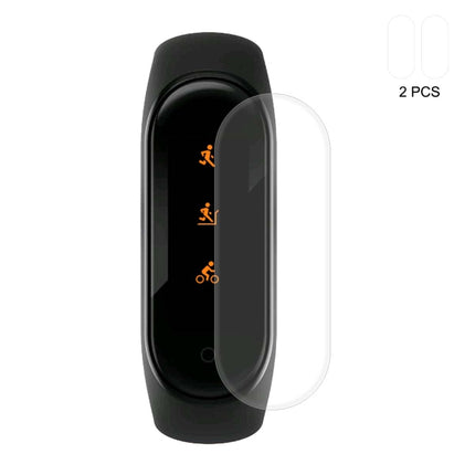 2 PCS ENKAY Hat-Prince TPU Film Screen Protector for Xiaomi Mi Band 4-garmade.com