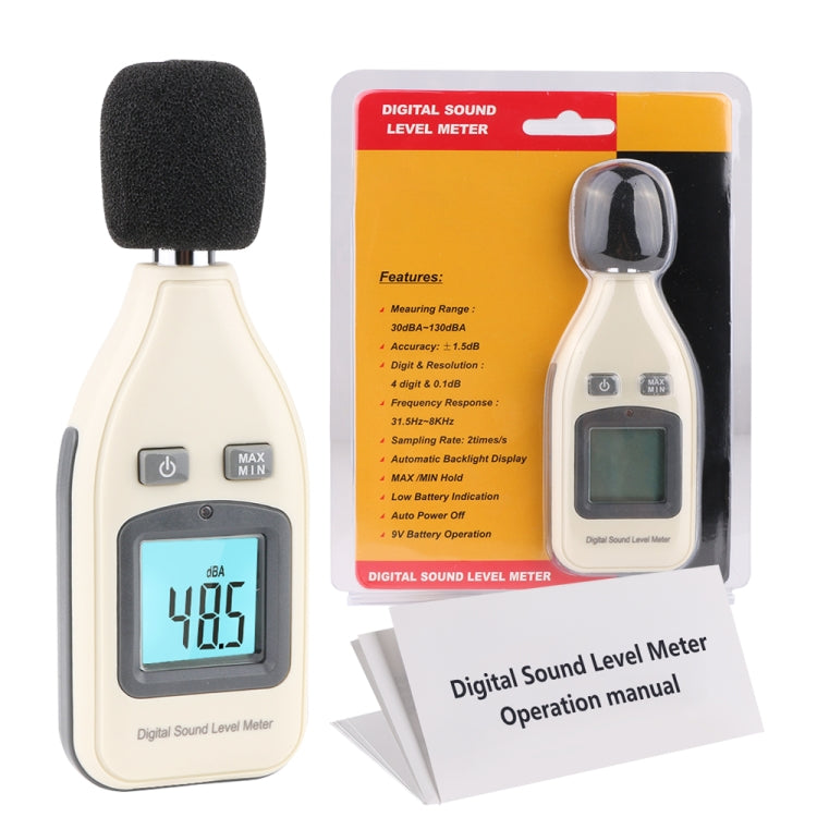 GM1351 30-130dB Digital Sound Level Meter Meters Noise Tester In Decib ...
