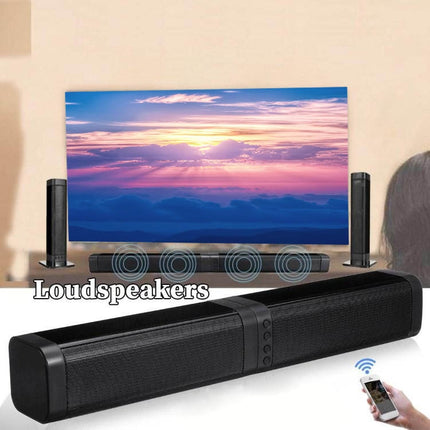 BKS-33 5.0 TV Home Wireless Soundbar, Support TF, Removable and Splice, 3D Stereo Effect-garmade.com