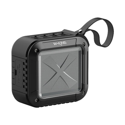 W-KING S7 Mini Wireless Waterproof Loudspeaker With TF/FM/AUX/NFC Bluetooth Bike Speaker(black)-garmade.com